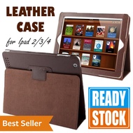 iPad Case 2 3 4 dengan Fungsi Sleep Bahan Kulit Leather Auto Lock Casing Flip Cover Sarung Pengaman 