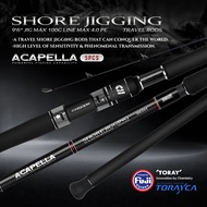 Kingdom ACAPELLA Shore Jigging Travelrods Fishing Rod 2.9m 3.3m 5 Section H XH Power MF Action Spinn