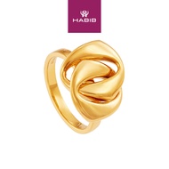 HABIB Oro Italia 916 Yellow  Gold Ring GR57611124 (22K Gold)