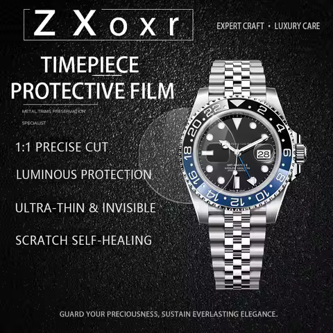 Watch Film for Rolex GMT-Master 126710 Jubilee Bracelet Full Set Waterproof High-Transparent Protect
