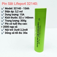 Cells Pin Sắt Lifepo4 (3 2v): 32140 - 15ah