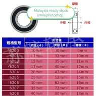 6205 Rs plastik cap bearing 6205
