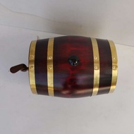 3L 5L 10L  Retro Oak Wood Red Wine Brandy Whisky Barrel Keg Bucket Container with Faucet Vintage Wood Oak