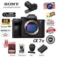 (Ready Stock) Sony a7 IV A7M4 Mirrorless Camera ILCE-7M4/B  33MP Full-Frame Exmor R 4K60p ( 1 Year W