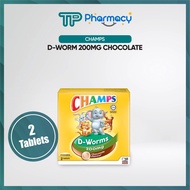 Champs D-Worm 200mg Chocolate