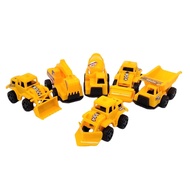6pcs Small Construction Car Truck Bulldozer Beko Toys for Boys
