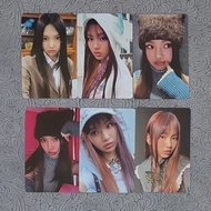 Official Photocard Hyein NewJeans OMG Massage Card Ver.