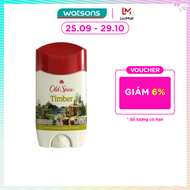 [HOT VOUCHER] Sáp Khử Mùi Old Spice Timber Hương Gỗ Đàn Hương 73g