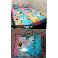 Bed Cover Set Sprei Karakter Jungle Owl Bed Cover Karakter Burung Hantu Bed Cover Owl Bed Cover Moti