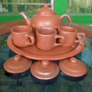 CLAY POCI SET CLAY TEAPOT SET POLOS