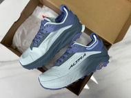 Altra OLYMPUS 6 舒適百搭防滑耐磨低幫跑步鞋 女款運動鞋 藍灰色（香港順豐到付/智能櫃配送）