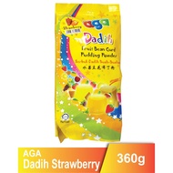 AGA Dadih-Pudding Powder (Serbuk Dadih Buah-Buahan) 360g - (Strawberry/Mango/Corn/Chocolate)