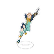 Bandai | Collectible Seven Deadly Sins Acrylic Stand Meliodas Elizabeth Liones Anime Figure Desk Dec