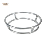 1 Piece Wok Stainless Steel Wok Ring Pot Rack Burner Grate Replacement Wire Insulated Pot Mat Stand 