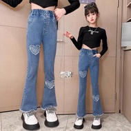 [Taiwan Shipment] Girls Flared Pants Spring Autumn Flared Pants Fashionable Fashionable Flared Pants