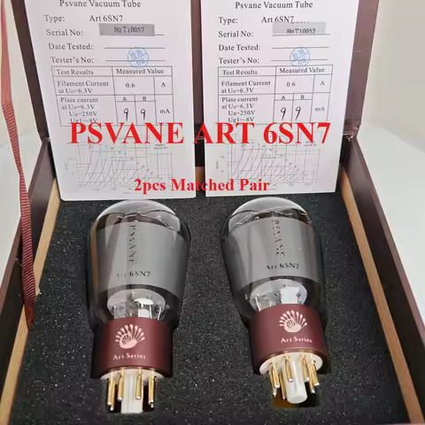 PSVANE ART 6SN7 Vacuum Tube Upgrade CV181 6SN7 6N8P 6H8C 6SN7GT 5692 HIFI Audio Valve Electron Tube 