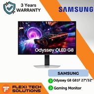 Flexi Tech Samsung 27" / 32" Odyssey G8 G81F OLED UHD Gaming Monitor 240Hz