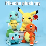Pokemon Plush Toy Doll Pikachu Squirtle Bulbasaur Charmander Psyduck Girlfriend Kid Birthday ของขวัญ