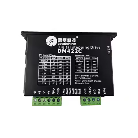 LeadshineNEMA17 stepper motor driver DM422C DIY3D printing small engraving machine general anode wir