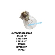 HEAD LAMP BULB MENTOL 3 KAKI RP30 KRISS 100 KRISS 110 KRISS-FL TXR150 TXR 150 PANTHER LAMPU DEPAN MO