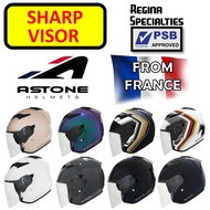 Astone DJR Helmet *PSB Approved* Sharp Visor Motorcycle fierce