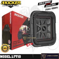[สินค้าคุณภาพ] KICKER รุ่นL7T10 Solo-Baric ดอกลำโพง 10นิ้ว ซับวูฟเฟอร์ วอยซ์คู่ ดอกซับ กำลังขับ1000ว