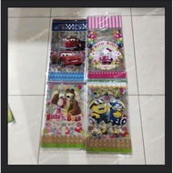 Medium birthday souvenir plastic - PP birthday gift size 21x40