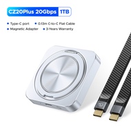 ORICO SSD พกพาเมกะไบต์/วินาที2050พร้อมขาตั้ง USB3.2 Gen2 512GB/1TB/2TB 4K 120fps บันทึกโดยตรง36o การ