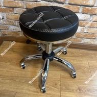 Salon Barber Stylish Adjustable Chair (Black) 美容美发旋转凳子理发店专用剪发椅子