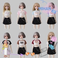 MIHAN Princess Chain Skirt, DIY Accessories Mini T-shirt Pleated Skirt, High Quality Cute Fashion Do