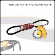 Gaido Fan Belt - Toyota Vios NCP42 NCP93 NCP150 NCP151 ( 3PK850 4PK1220 4PK1240 6PK1150 ) Tali Kipas