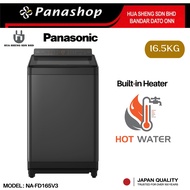 PANASONIC NA-FD165V3 16.5KG Easy Hygiene & Convenient Top Load Washing Machine NA-FD165V3BT