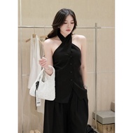 Women's set 2 Piece halter neck, beautiful women's set, black designed women's set set 2 luxuryPiece