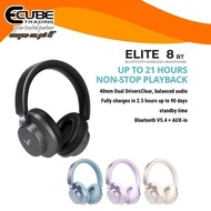 Vinnfier Elite 8 BT Wireless Bluetooth 5.4 Headphones with 21H Playtime & AUX Support Strong Bass