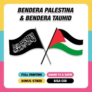 Palestine Flag &amp; Monotheism Flag Printing Free Sticker