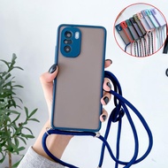 Xiaomi 12T Case Lens Camera Protection Translucent Silicone Phone Case Xiaomi 12T Pro Cases Mi 12lite 11T Pro 11 Ultra Crossbody Rope Lanyard Shookproof Cover