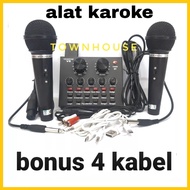 Karaoke KAROKE Studio /Mic Recording HP Laptop Youtuber Streaming Amplifier KAROKE POWER Amplifier BLUETOOTH AMPLI Karaoke Amplifier Karaoke AKTI SALON