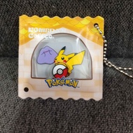 Pokémon Collaboration Pikachu & Ditto Shaker Charm Keychain (New)