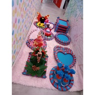 engagement tray's decorations