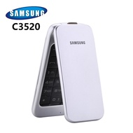 Samsung C3520โทรศัพท์มือถืออะไหล่โทรศัพท์ Flip ฟังก์ชั่นพื้นฐานโทรศัพท์