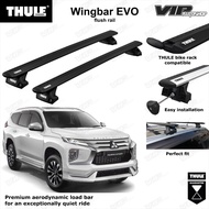 Thule Crossbar All New Pajero Sport 2016-2024 Wingbar black silver ORIGINAL