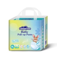 Ready stock🇲🇾[Free 3 Pcs] Company Love Baby Diaper Tape Pants Pull-Up Leak-proof Size - NB68/M42/L40