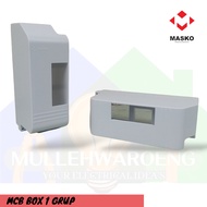 BOX MCB MASKO 1 GROUP RUMAH MCB TEBAL BISA UNTUK METERAN LISTRIK 1GRUP