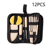 【โล๊ะสต็อก พร้อมส่ง】wเครื่องมือปั้น 25 pcs Clay Sculpting Wax Carving Pottery DIY Tools Shapers Poly