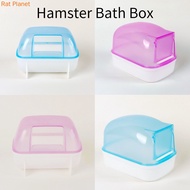 【Rat Planet 】Hamster Bathroom/Hamster Cage Accessories/Hamster Bath Box/Hamster Toilet/Hamster Built-in Bathroom/Small Pet Bathroom