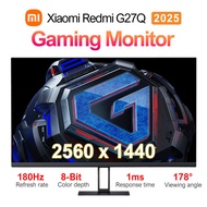 ღNEW Xiaomi Redmi G27Q/X27GQ Monitor 2025 IPS 27 inch PC Gamer 8-bit 2560x1440 180Hz Refresh Rat ⓛ1