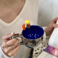 Creative Ceramic Mug Ceramic Water Cup Planet Mug Couple Coffee Cup Cute Unique High-value Cup