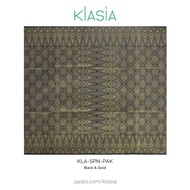 KLasia Basic Samping Songket Nikah Kahwin Wedding Raya (White / Cream / Black & Silver / Gold) - Kai