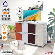 JUMBO LEMARI PAKAIAN PLASTIK LACI PAKAIAN LEMARI FANCY LEMARI AKAKO FANCY LEMARI PAKAIAN MINIMALIS