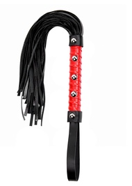 Red Sex Whip 18" Spanking Flogger BDSM Adult Sex Whip Flogger BDSM Spanking Paddle For Sex Play Cosp